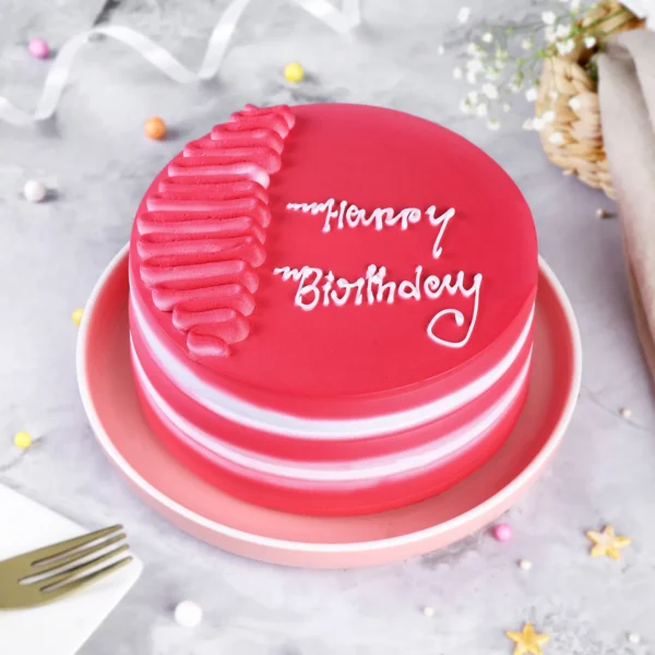 Birthday Bliss Red Velvet Cake