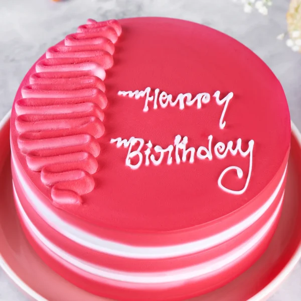 Birthday Bliss Red Velvet Cake - Image 2