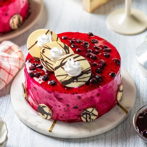 Blueberry Glaze Cake