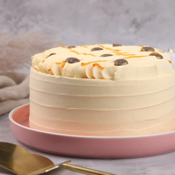 Butterscotch Symphony Cream Cake - Image 4