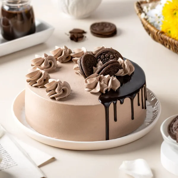 Chocolate Caramel Fudge Cake