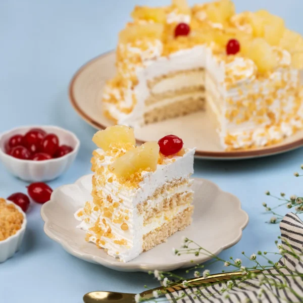 Pineapple With Butterscotch Cake - Image 3