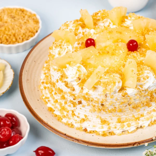 Pineapple With Butterscotch Cake - Image 2