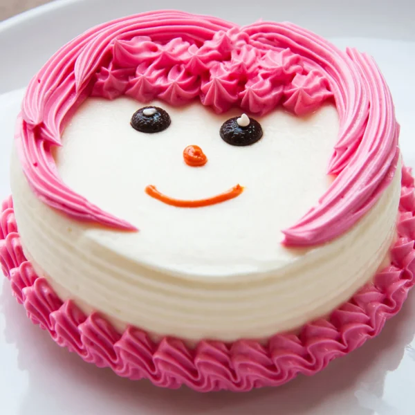 Pink Pineapple Cream Cake - Image 4
