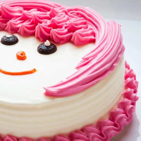 Pink Pineapple Cream Cake - Image 3