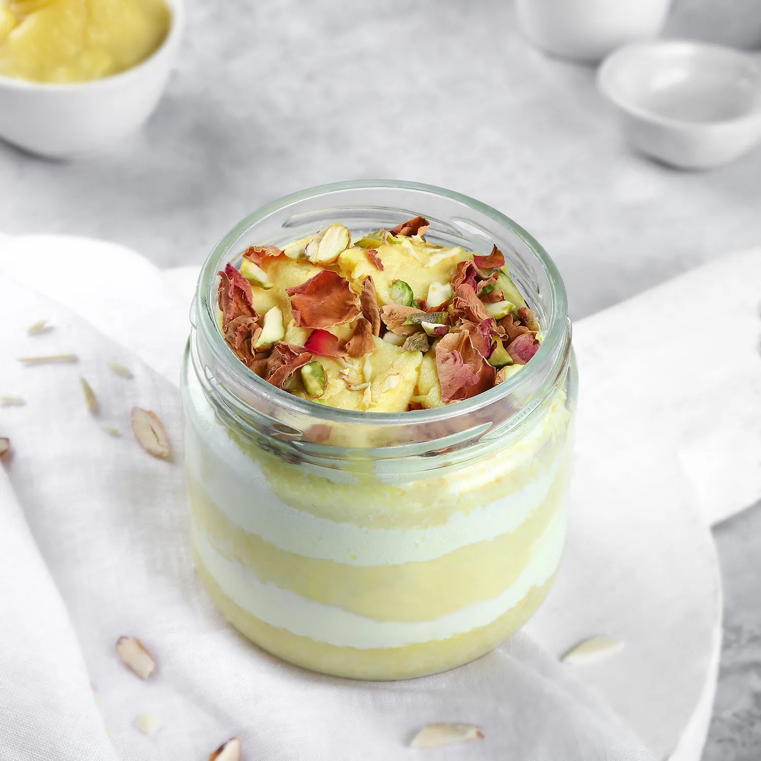Rasmalai Delight Jar Cake Set of 2