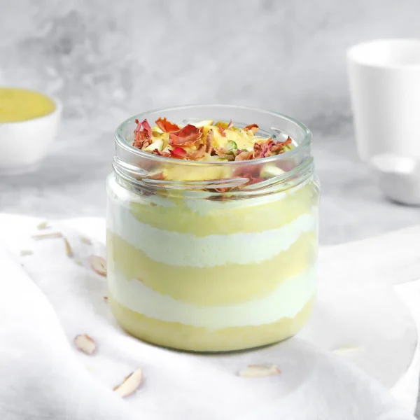 Rasmalai Delight Jar Cake Set of 2 - Image 3