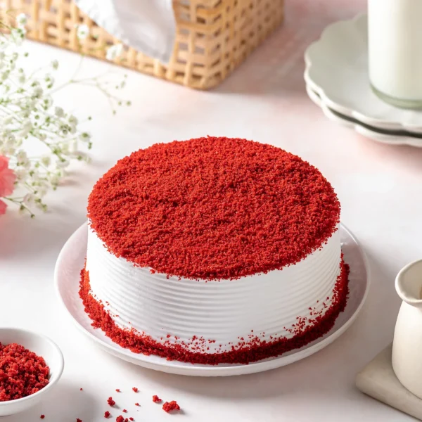 Red Velvet Fresh Cream Cake - Image 2