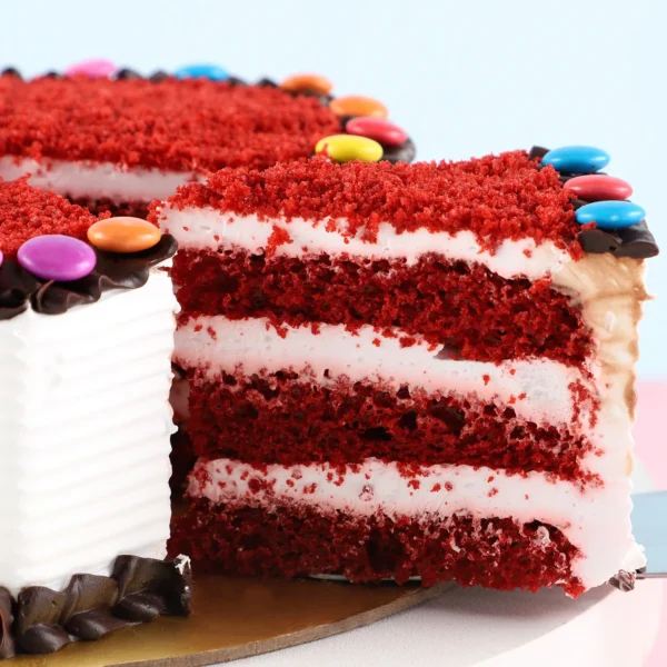 Red Velvet Gems Cake - Image 3
