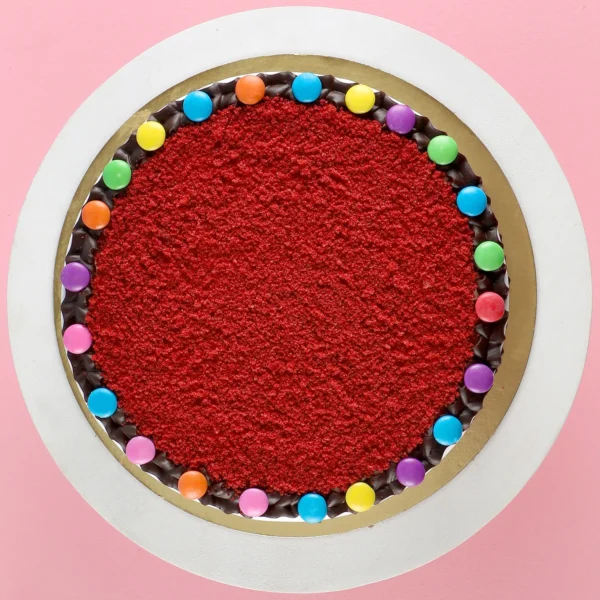 Red Velvet Gems Cake - Image 2