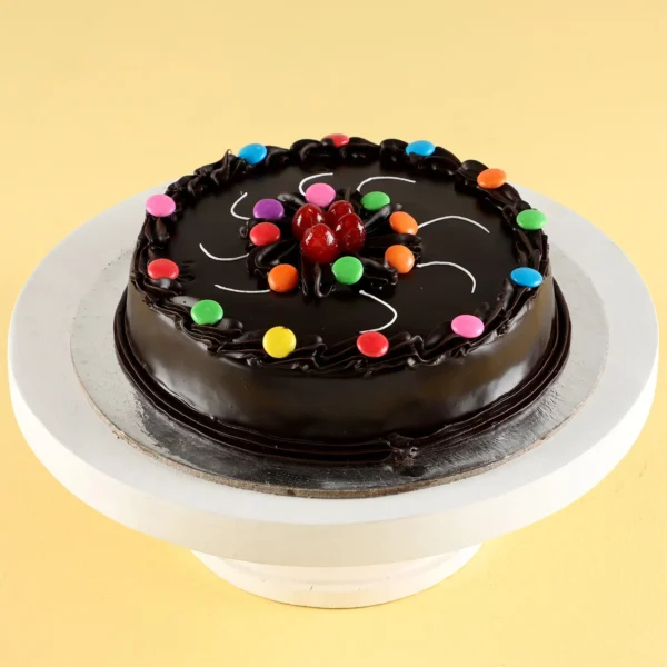 Swirl Of Gems Truffle Cake - Image 2