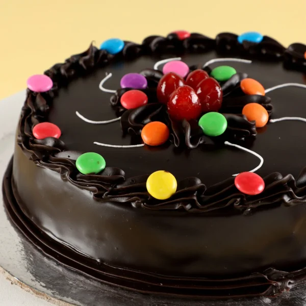 Swirl Of Gems Truffle Cake - Image 3