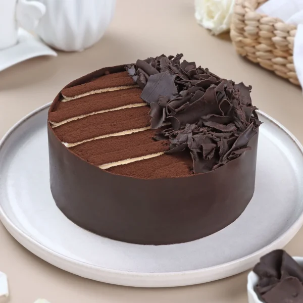 Whipped Black Forest Eggless Cream Cake